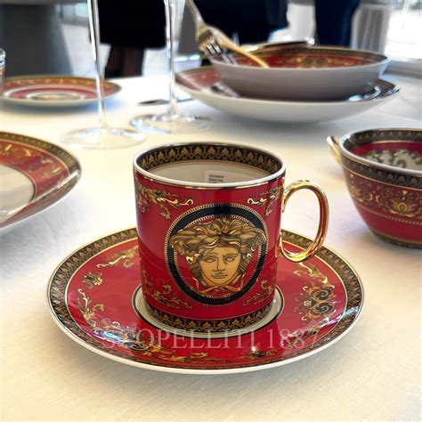 replica versace coffee cups|versace coffee cup and saucer.